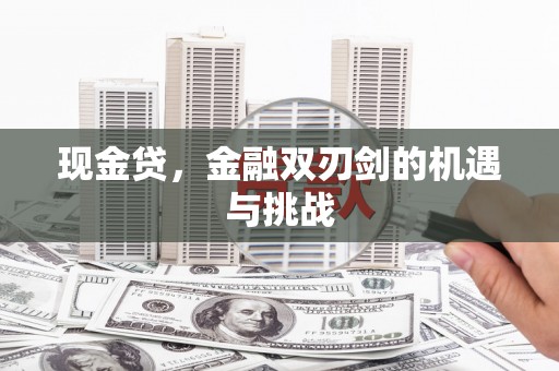 孝感现金贷，金融双刃剑的机遇与挑战