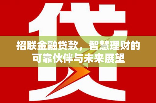 小金招联金融贷款，智慧理财的可靠伙伴与未来展望