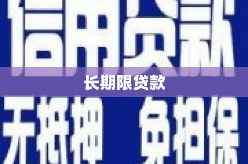 乾安长期限贷款