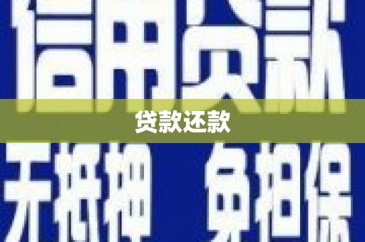 澎湖贷款还款