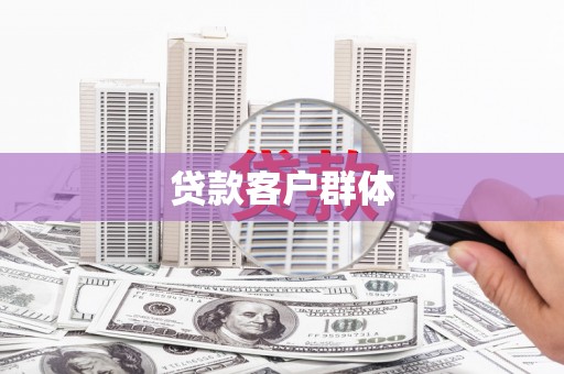中原贷款客户群体