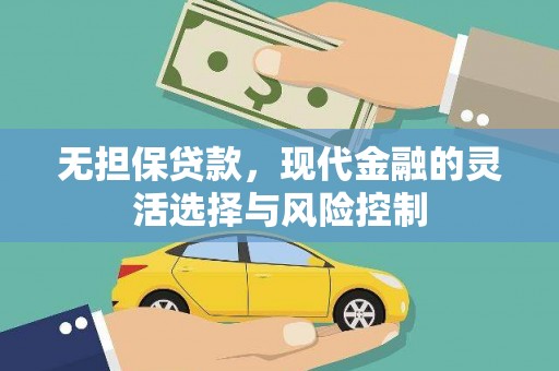 柳南无担保贷款，现代金融的灵活选择与风险控制