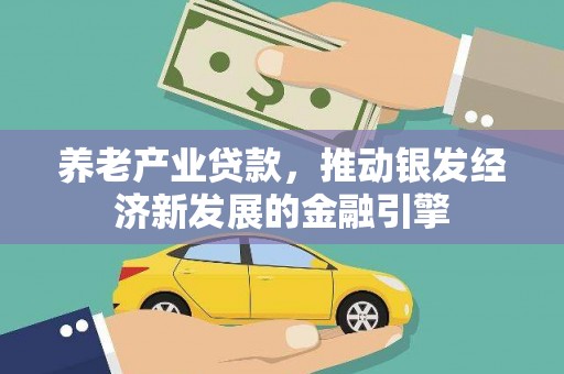 盐湖养老产业贷款，推动银发经济新发展的金融引擎