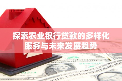 崇安探索农业银行贷款的多样化服务与未来发展趋势