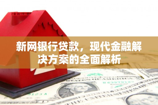 雅江新网银行贷款，现代金融解决方案的全面解析