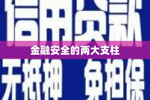 利通金融安全的两大支柱
