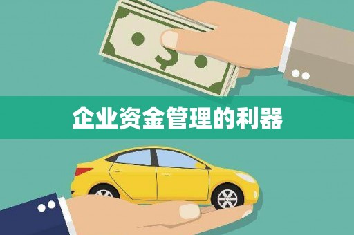 理县企业资金管理的利器